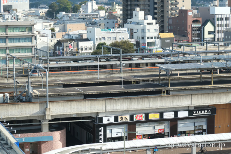 福知山駅に入線した旧キハ85、丹鉄KTR8500形
