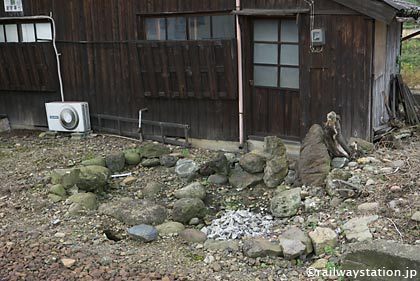 福井鉄道・福武線・家久駅構内の枯池跡、初訪問から約3年後