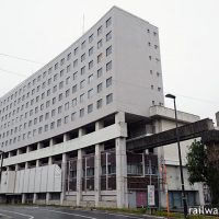 姫路モノレール廃線後も大将軍駅の痕跡が残る高尾アパート