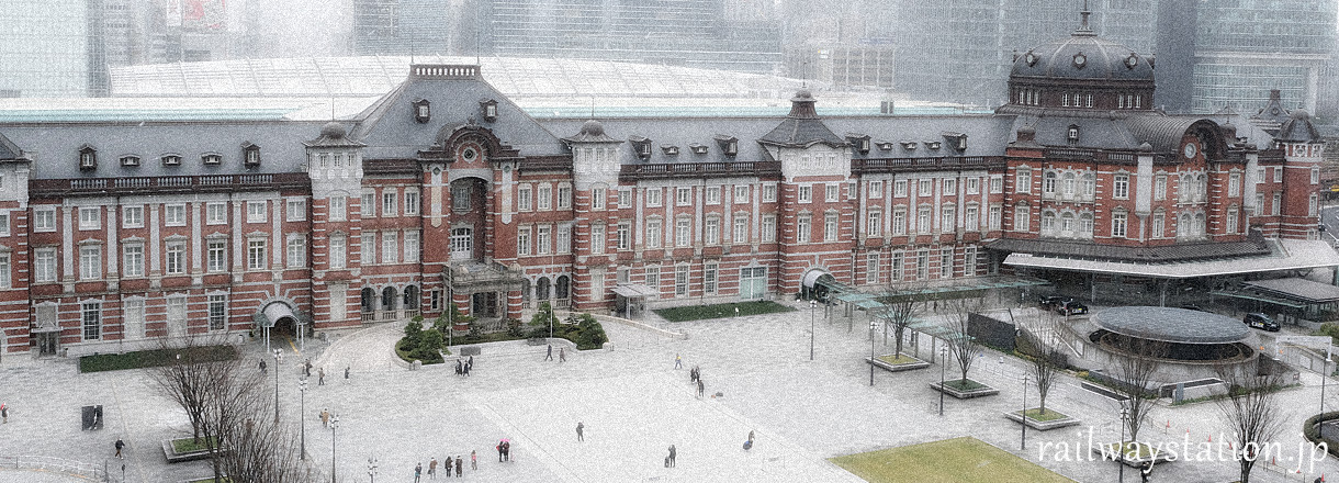 歴史あるレトロで味わい深い駅舎、イメージ画像 (東京駅丸の内駅舎)