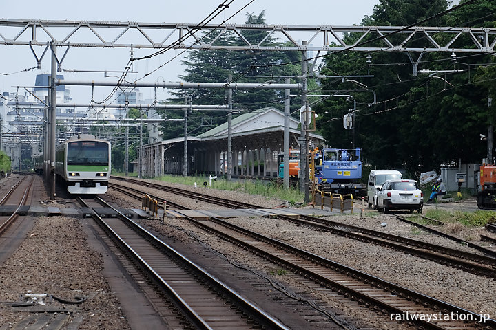 JR東日本山手線・原宿駅、北側にある皇室専用の宮廷ホーム