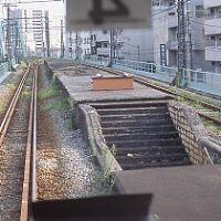 JR鶴見線に残る、前身の鶴見臨港鉄道・本山駅廃駅跡、プラットホーム