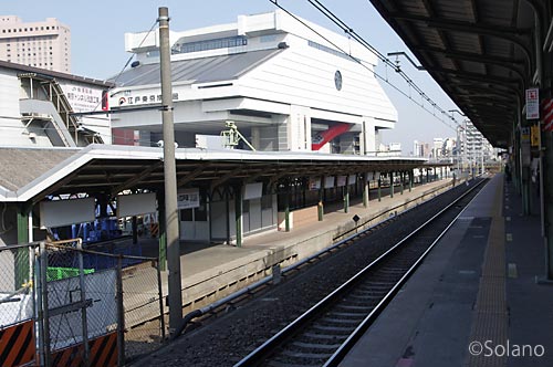 JR東日本・総武本線・両国駅行き止まりの3番線