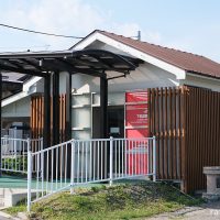 下船渡駅(JR東日本・大船渡線BRT)～鉄道時代からの木造駅舎が大改修されながらも残る…～