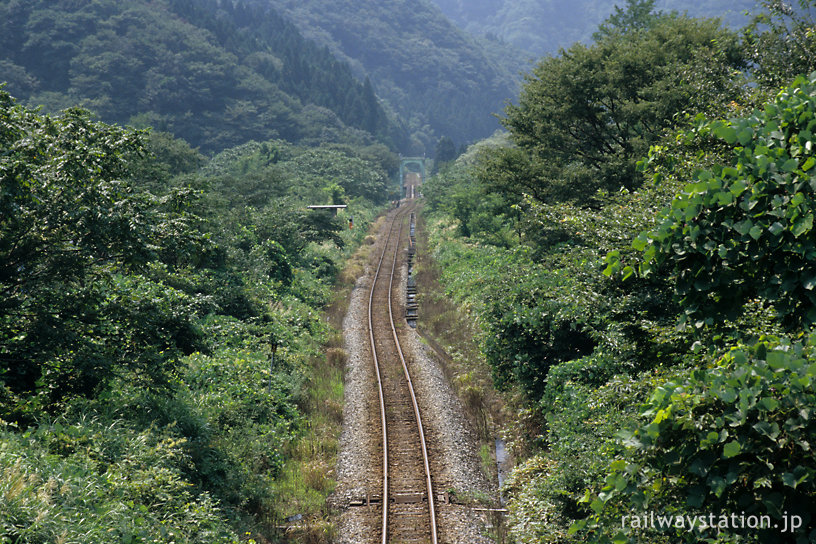 JR東日本・米坂線の廃駅・玉川口駅の廃駅跡