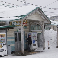 JR東日本奥羽本線・津軽新城駅、明治築の木造駅舎