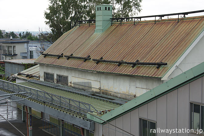 JR石北本線・宗谷本線の新旭川駅、駅舎ホーム側