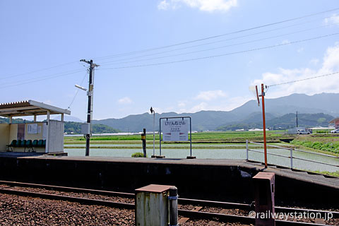 JR九州筑肥線・肥前長野駅、プラットホーム