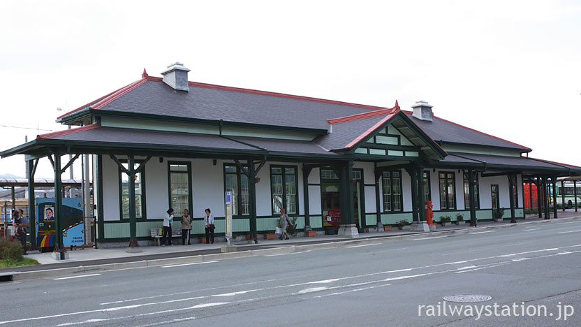 JR上熊本駅舎が移築された熊本市電・上熊本停留所