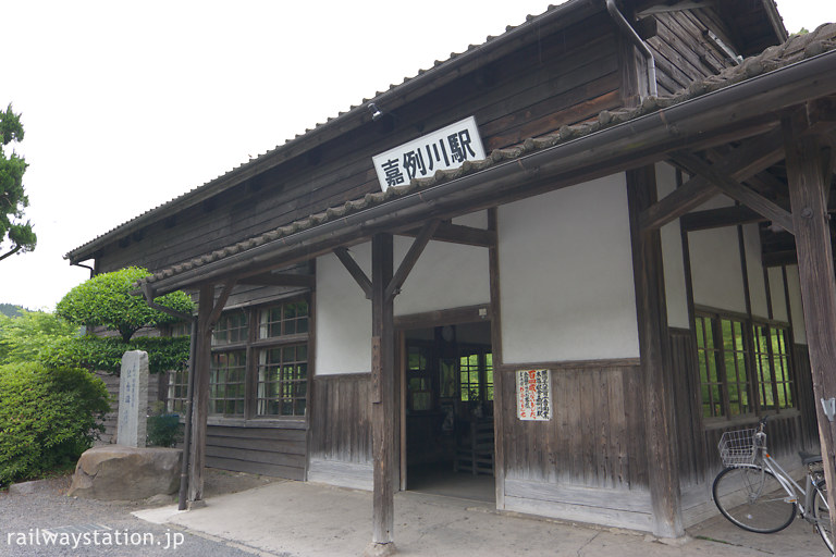 JR九州肥薩線・嘉例川駅、明治時代の趣き溢れる木造駅舎