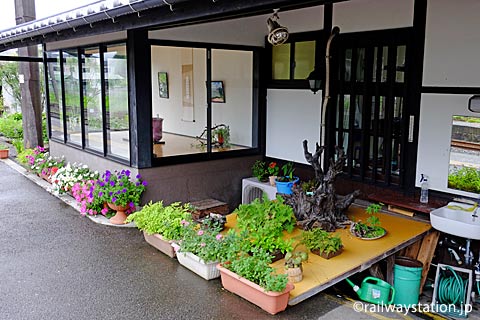 JR佐世保線・三間坂駅、駅舎ホーム側