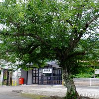 筑肥線・鹿家駅、旧駅舎へのオマージュ