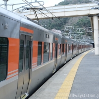 中央西線に投入されたJR東海の新型車315系で古虎渓駅へ…