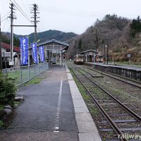 木次線と芸備線の接続駅・備後落合駅、寂れた広い構内