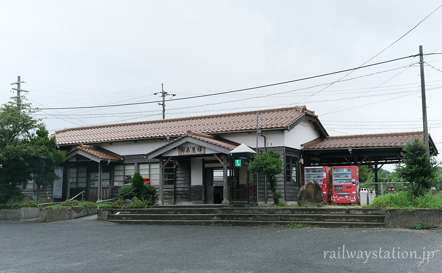 山陰本線・御来屋駅(2022年)、明治築の木造駅舎は登録有形文化財に