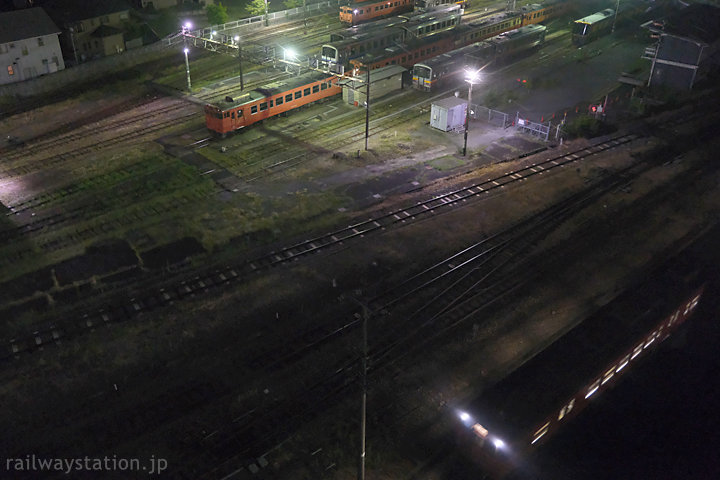 ホテルα1津山、津山線や姫新線、車庫の眺めが愉しめるトレインビューホテル