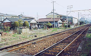 名鉄瀬戸線・尾張旭駅‐三郷駅間、平池駅の廃駅跡