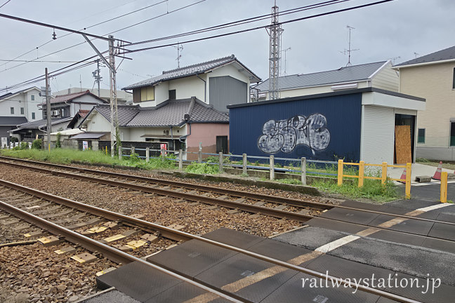 名鉄瀬戸線、笠寺道駅跡地(2026年)