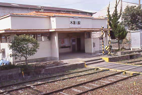 南海電鉄・高野線(汐見橋線)・木津川駅、駅舎ホーム側