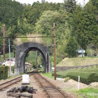 地名駅 (大井川鐵道・大井川本線)～木造駅舎と名物?日本一短いトンネル～