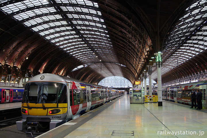 ヒースローエクスプレスが発着するロンドンのターミナル駅・パディントン駅