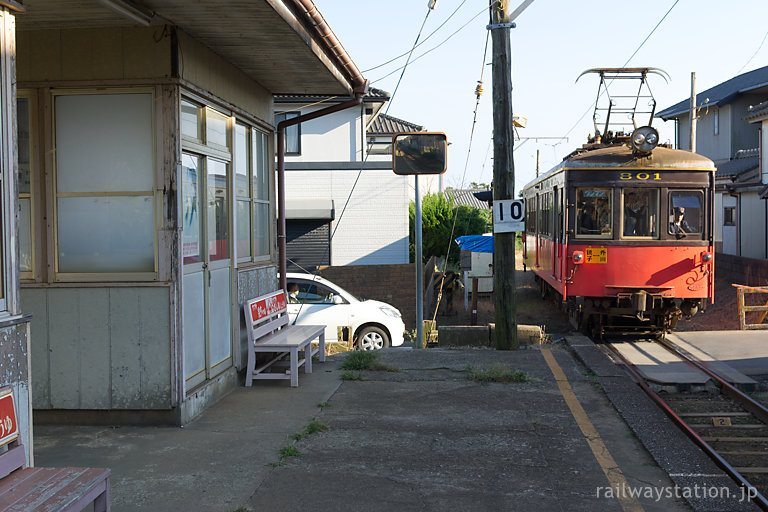 銚子電鉄・海鹿島駅、ローカル私鉄らしい風景残る