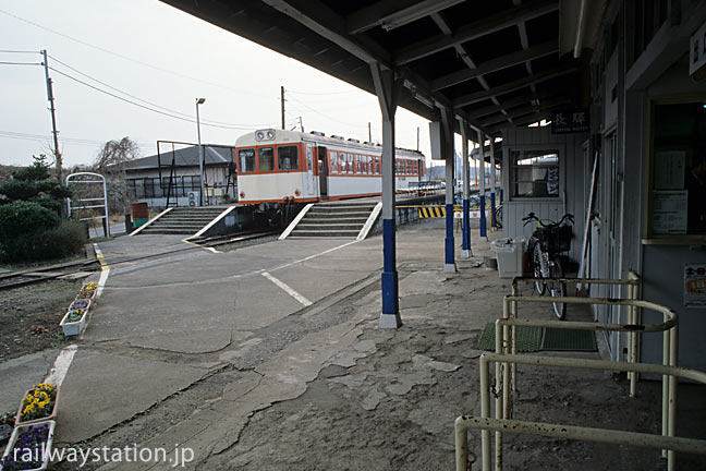 鹿島鉄道の終着駅・鉾田駅