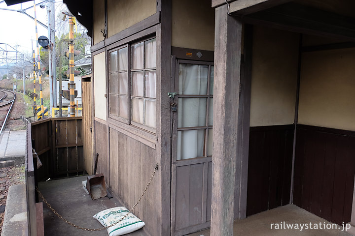 京福電鉄・御室仁和寺駅、一角には駅事務室跡