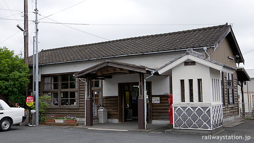 天浜線・遠州森駅、登録有形文化財となった木造駅舎